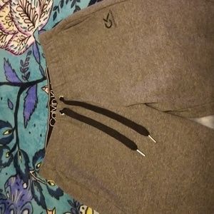 Calvin Klein womens medium sweatpants, gray, like new